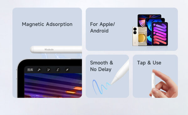 Stylus Pen – Universelle Version für Android & Apple - Mcdodo PN-3080