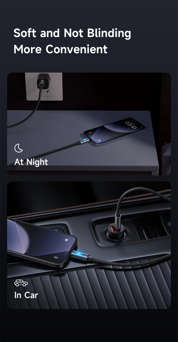 USB-C auf Lightning Ladekabel mit Atmungslicht – Mcdodo CA-5710