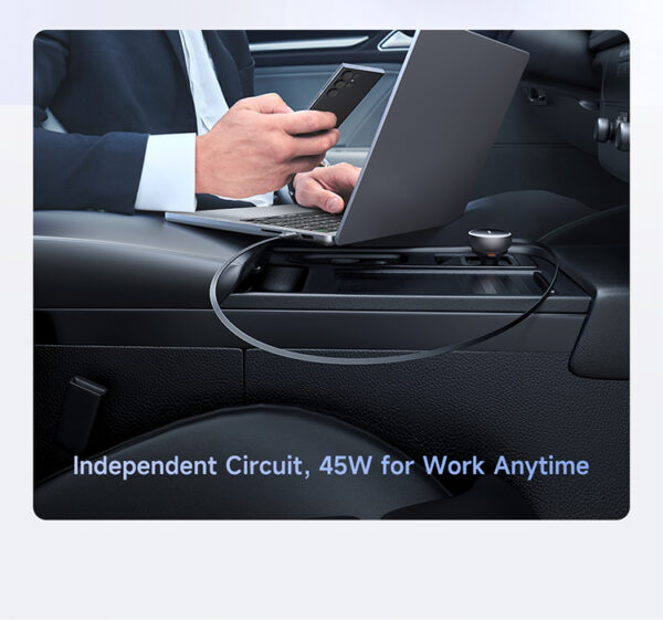 80W Kfz-Ladegerät mit integriertem USB-C-Kabel - Mcdodo CC-4850