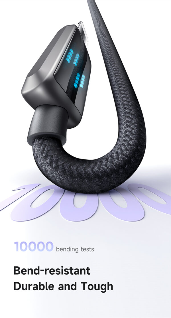 USB-C-zu-Lightning-Ladekabel mit Eisblaulicht, 36 W Leistung, 1,2 m Länge – Mcdodo CA-2630