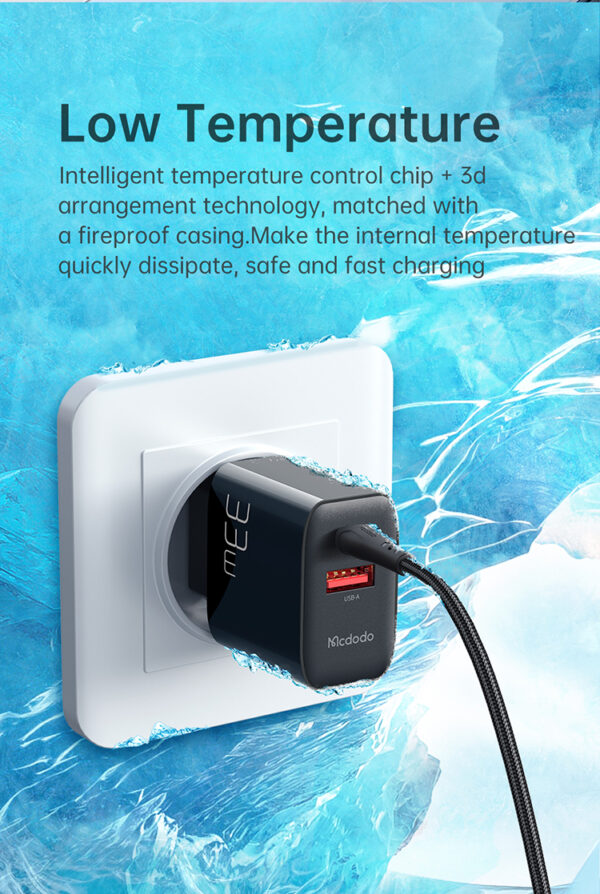 33W Schnellladegerät mit Dual-Port – Mcdodo CH-0921