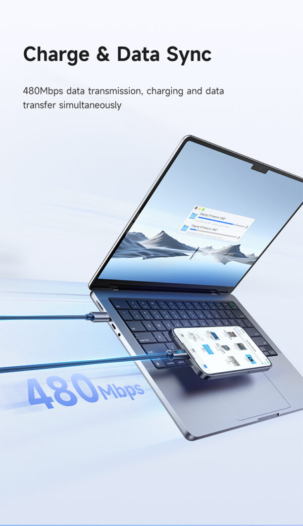 USB-C auf Lightning Ladekabel mit Atmungslicht – Mcdodo CA-5710