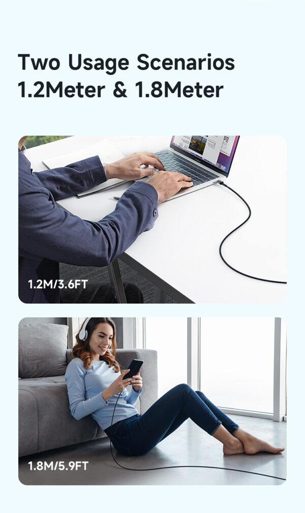 USB-A auf USB-C Schnellladekabel 100W – 1.8m – Mcdodo CA-3591