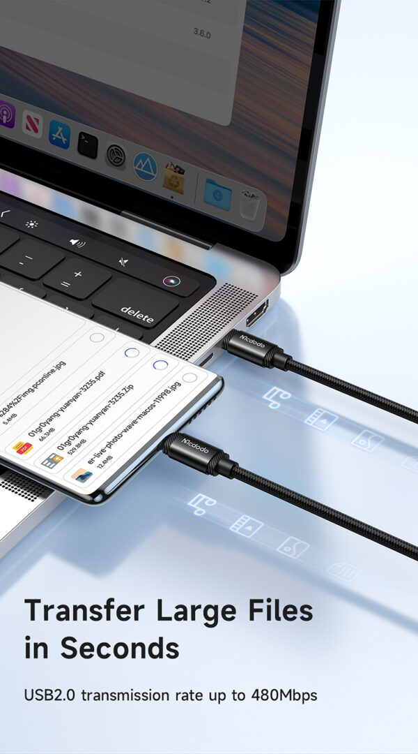USB-C zu USB-C Ladekabel 2 Meter, 240W PD3.1 – Mcdodo CA-3681