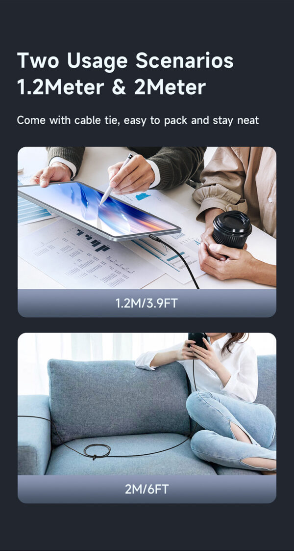 USB-C zu USB-C Ladekabel 2 Meter, 240W PD3.1 – Mcdodo CA-3681