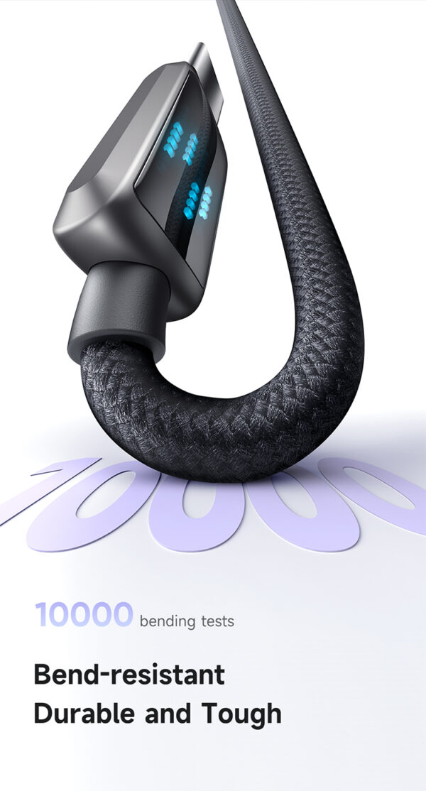 Transparentes USB-C-zu-USB-C-Ladekabel mit 100W Leistung – Mcdodo CA-4250