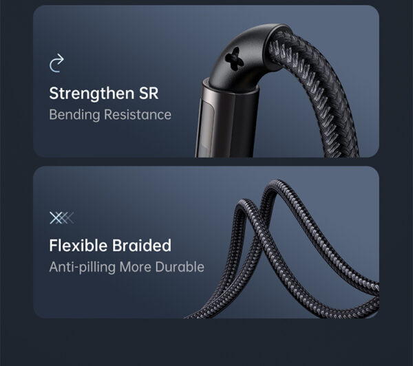 USB-C auf USB-C Schnellladekabel mit 90°-Design 1.2m – Mcdodo CA-3400