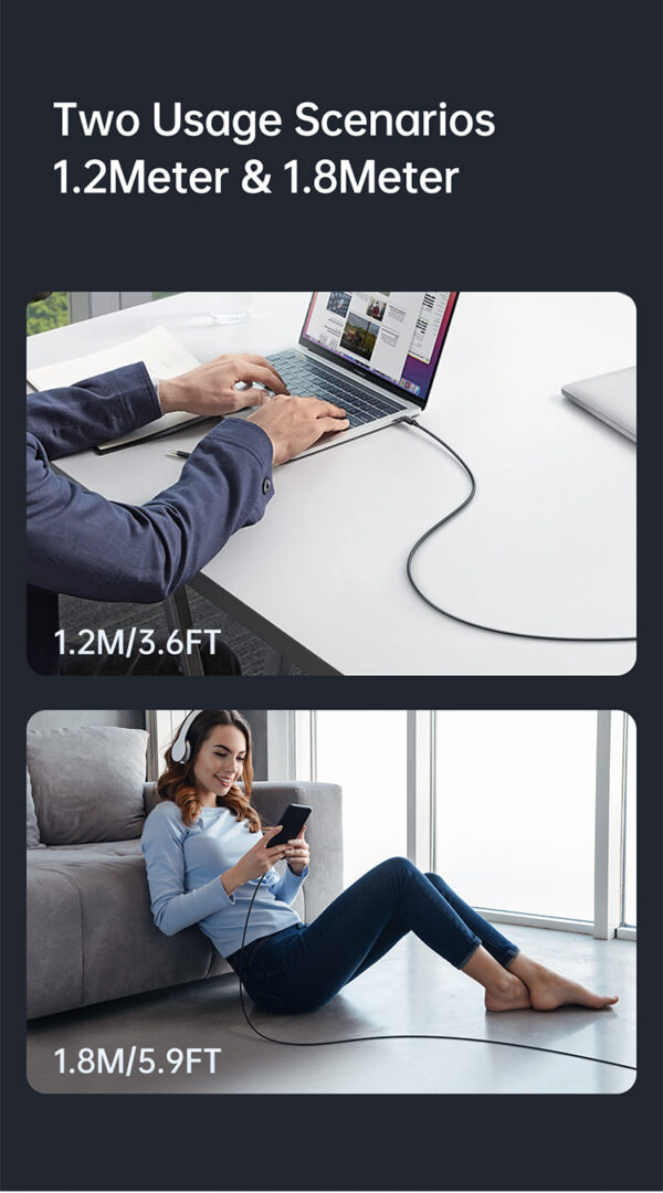 90° USB-C auf Lightning Schnellladekabel 1.2 M – Mcdodo CA-3390