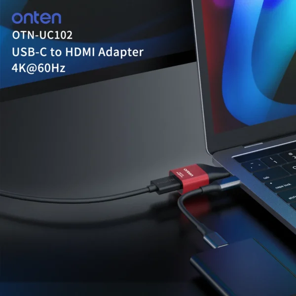 USB-C-zu-HDMI-Adapter – Onten OTN-UC102