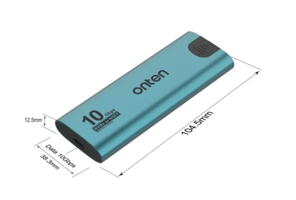SSD-Gehäuse mit NVMe- und NGFF-Unterstützung – Onten OTN-UCA322+
