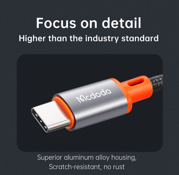 USB-C auf 3,5mm Klinke Spiralkabel 1.8m – Mcdodo CA-0900