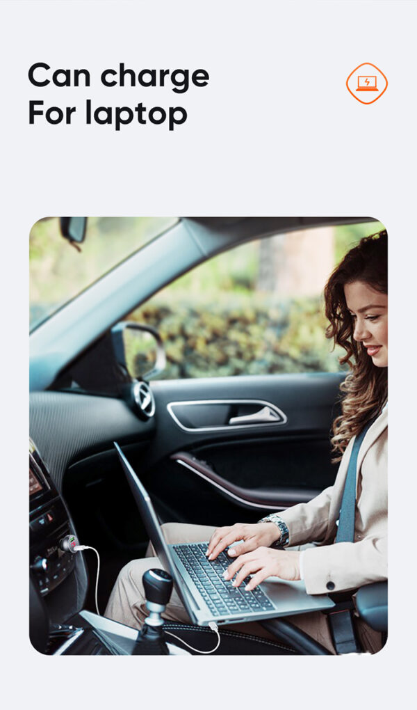 45W Digitaler Auto-Ladegerät mit Display – Mcdodo CC-7030
