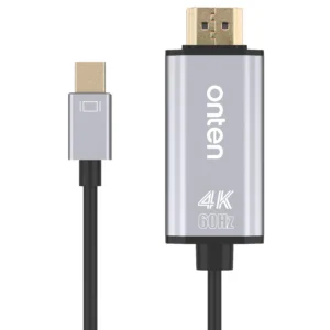 Mini DisplayPort-zu-HDMI-Kabel 1,8 m – 2K@30Hz – Onten OTN-DP201
