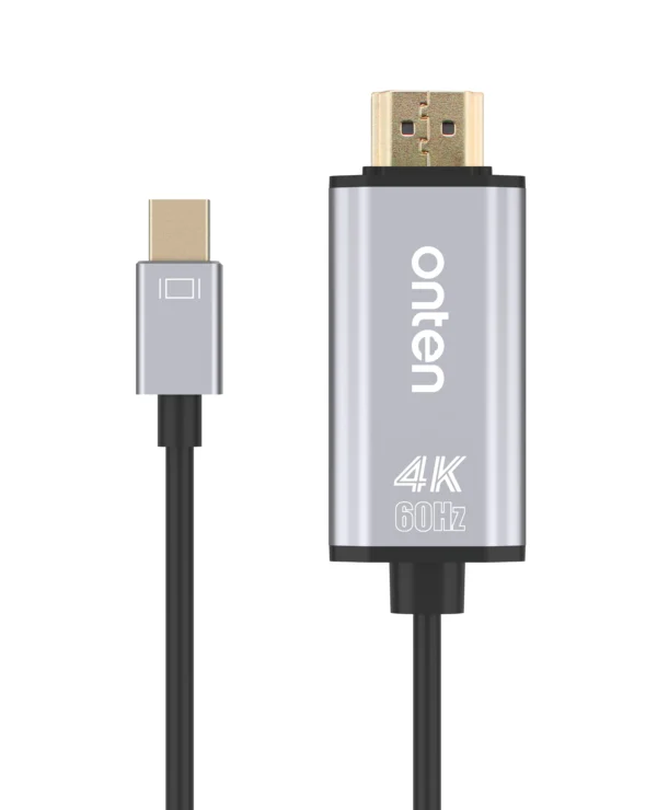 Mini DisplayPort-zu-HDMI-Kabel 1,8 m – 2K@30Hz – Onten OTN-DP201