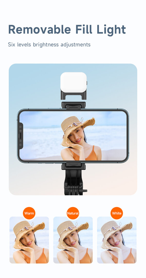 Bluetooth Selfie Stick mit Fülllicht – Mcdodo SS-1781