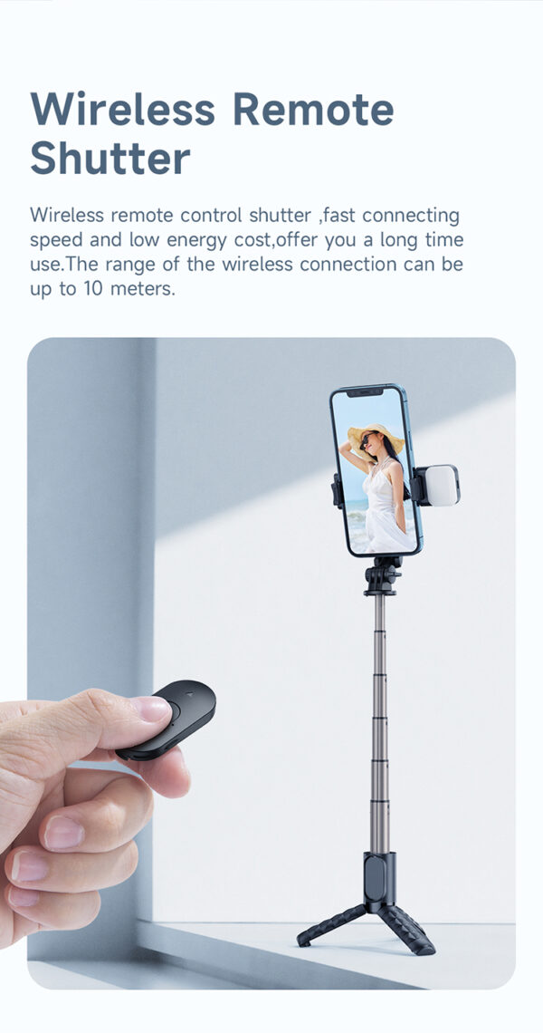 Bluetooth Selfie Stick mit Fülllicht – Mcdodo SS-1781