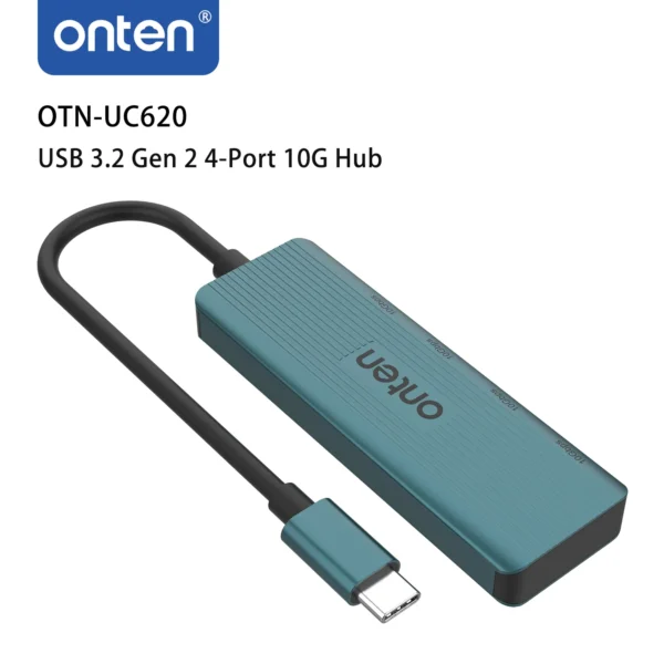 USB-C zu 4-Port USB 3.2 Gen 2 Hub – Onten OTN-UC620