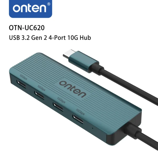 USB-C zu 4-Port USB 3.2 Gen 2 Hub – Onten OTN-UC620