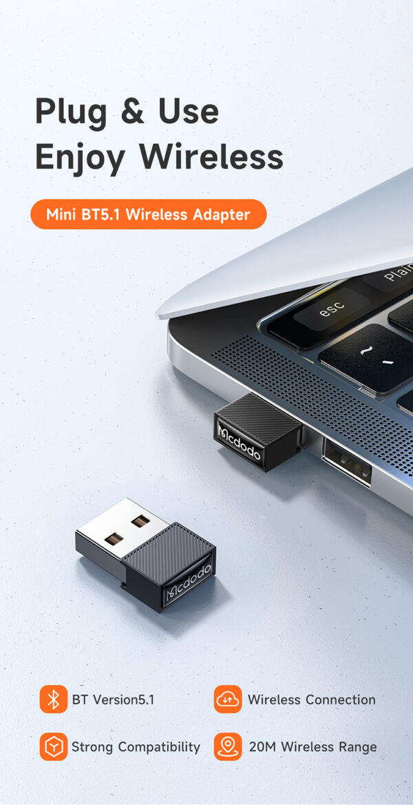 USB-A Wireless Adapter – Mcdodo OT-1580