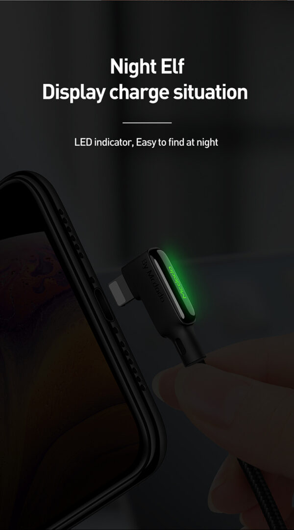 USB-A auf Lightning Spiral 1,8 m Datenkabel - CA-7300