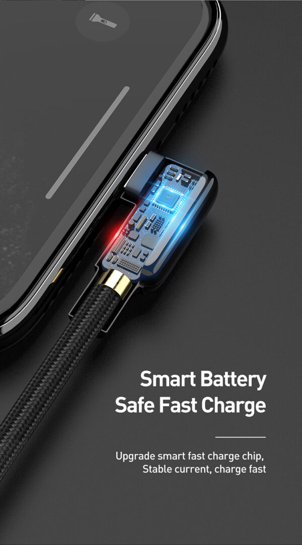 USB-A auf Lightning Spiral 1,8 m Datenkabel - CA-7300