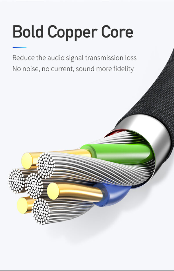 3.5mm AUX Audiokabel mit beidseitigem Stecker 1.2 m - Mcdodo CA-6640