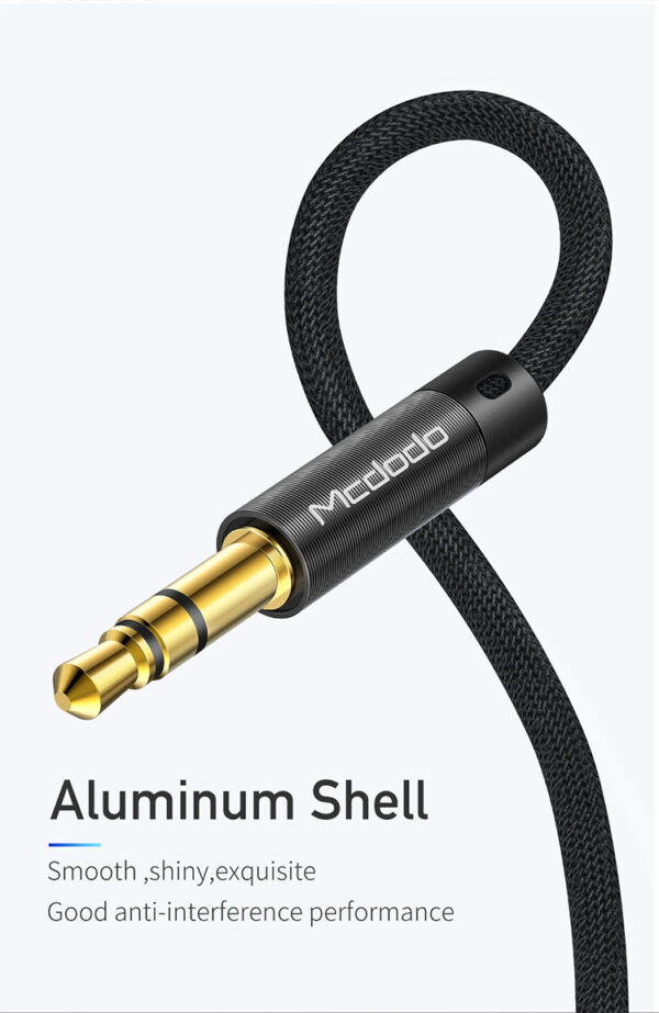 3.5mm AUX Audiokabel mit beidseitigem Stecker 1.2 m - Mcdodo CA-6640
