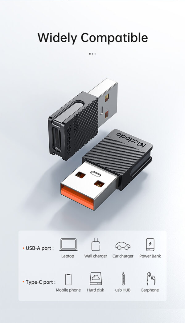 Type-C 5A zu USB-A 2.0 Konverter – Mcdodo OT-6970