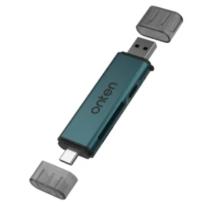 USB-C & USB-A Kartenleser mit USB-C Hub - Onten OTN-CR538S