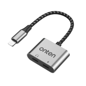 2-in-1 Lightning zu Dual-Lightning Adapter – Onten OTN-135