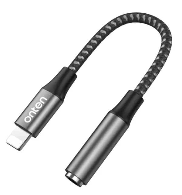 Lightning auf 3,5mm Klinke Audioadapter – Onten OTN-137