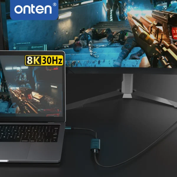 USB-C-zu-HDMI-Adapter 8K bei 60Hz -Onten OTN-UC981