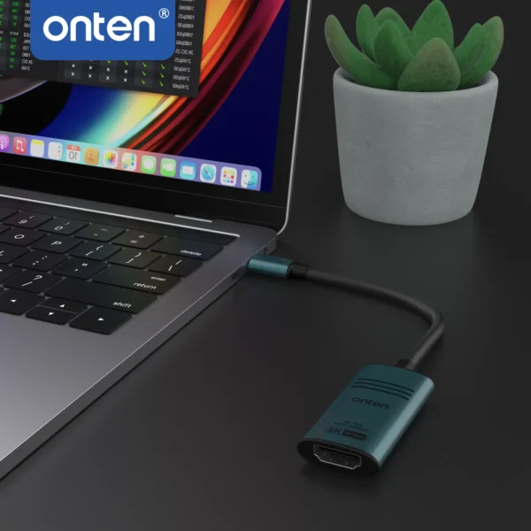 USB-C-zu-HDMI-Adapter 8K bei 60Hz -Onten OTN-UC981
