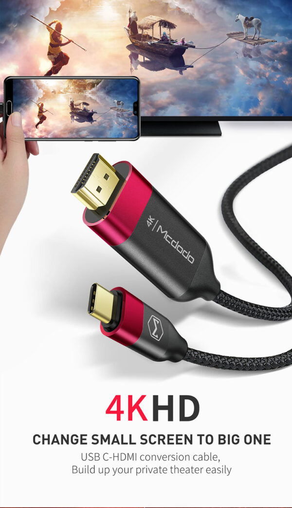 Typ-C-zu-HDMI-Kabel 2m - Mcdodo CA-5880
