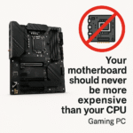 Warum dein Mainboard nie teurer als deine CPU sein sollte